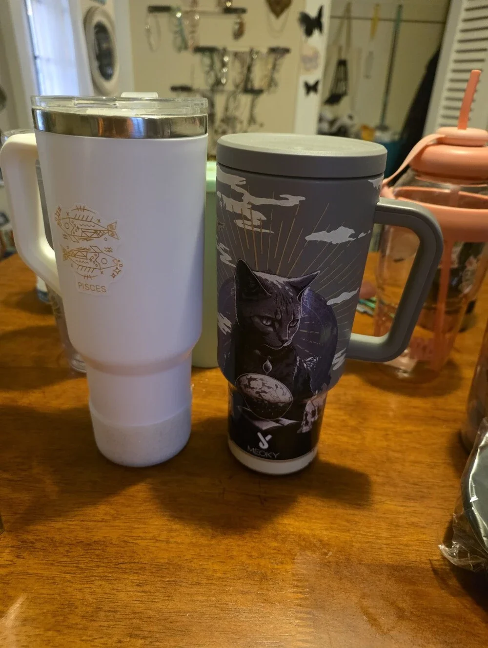 Lot Of 10 Assorted Reusable Tumblers & Cups W/ LOTS OF EXTRAS!!!!!!!!!!